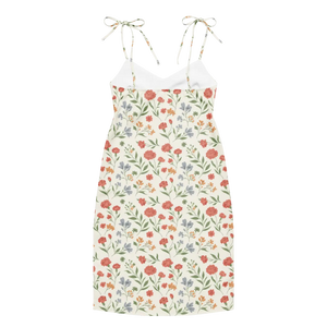 Botanical Summer Midi Dress – Chiffon Garden - Dipaliz - Dresses - s