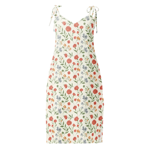 Botanical Summer Midi Dress – Chiffon Garden - Dipaliz - Dresses - s