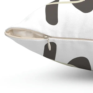 Polyester Square Pillow Abstract Art Vibrant Comfort - Dipaliz - Throw Pillows