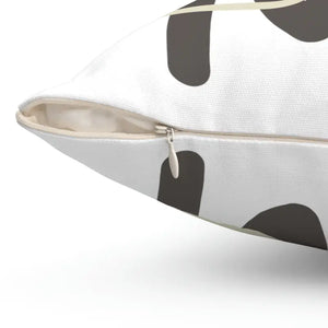 Polyester Square Pillow Abstract Art Vibrant Comfort - Dipaliz - Throw Pillows