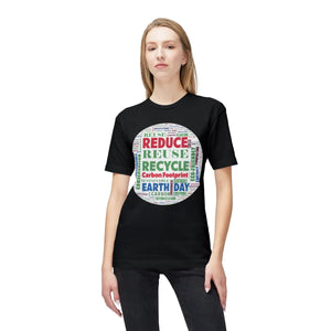 Eco-friendly Earth Day T-shirt - Reduce Reuse Recycle - Dipaliz - T-shirts - l