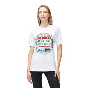 Eco-friendly Earth Day T-shirt - Reduce Reuse Recycle - Dipaliz - T-shirts - l