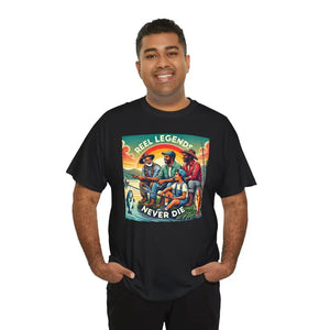 Fishing Legends Heavy Cotton Tee - Unisex Comfort - Dipaliz - T-shirts