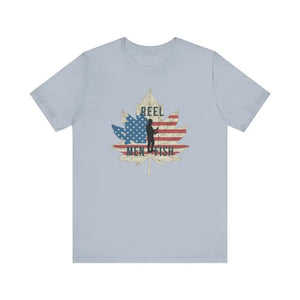 Patriotic Reel Men Fish Tee - Passionate Anglers - Dipaliz - T-shirts