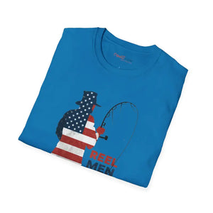 Fishing Patriots July Tee - Soft Patriotic Comfort - Dipaliz - T-shirts