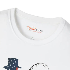 Fishing Patriots July Tee - Soft Patriotic Comfort - Dipaliz - T-shirts