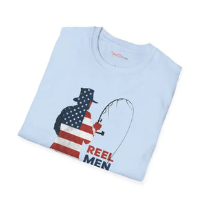 Fishing Patriots July Tee - Soft Patriotic Comfort - Dipaliz - T-shirts