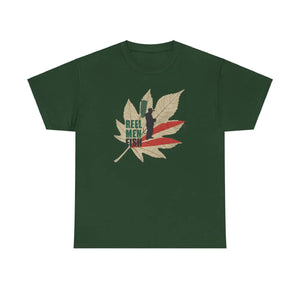 Durable Reel Men Fish Tee - Heavy Cotton Comfort - Dipaliz - T-shirts