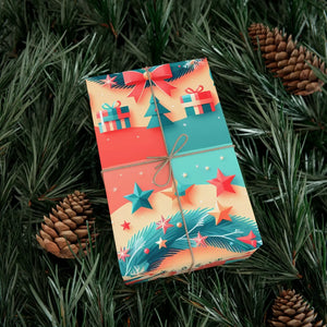 Premium Reindeer Christmas Gift Wrap - Eco Friendly - Dipaliz - Wrapping Paper