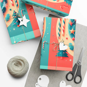 Premium Reindeer Christmas Gift Wrap - Eco Friendly - Dipaliz - Wrapping Paper