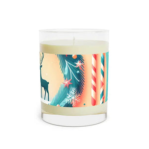 Reindeer Couple Christmas Scented Candle - Festive Winter Magic - Dipaliz - Candles