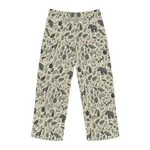 Forest Animals Pajama Pants - Cozy Home Vibes Loungewear - Dipaliz - Pajamas