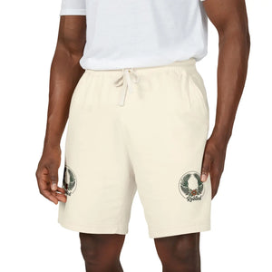 Relaxed Unisex Fleece Sweat Shorts - ?Rooted’ Design