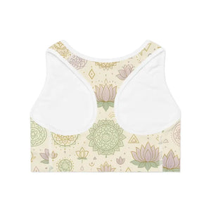 Premium Relaxing Floral Sports Bra for Active Women - Dipaliz - Bras