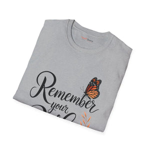 Stay Inspired Unisex Softstyle Tee - Twill Tape Shoulders - Dipaliz - T-shirts