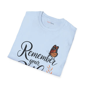 Stay Inspired Unisex Softstyle Tee - Twill Tape Shoulders - Dipaliz - T-shirts