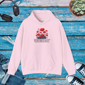 Remembrance Floral Hooded Sweatshirt - Cozy Memorial Style - Dipaliz - s / Light Pink - Hoodies
