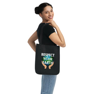 Organic Earth Day Tote Bag - Save your Cotton - Dipaliz - Bags