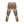 Retro Chevron Leggings - Colorful Zigzag All-over - Dipaliz - Xs