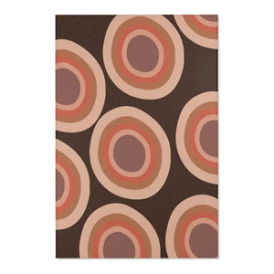 Circular Zone Boho Cozy Vibe Rug with Charm - Dipaliz - 48’’ × 72’’ - Rugs