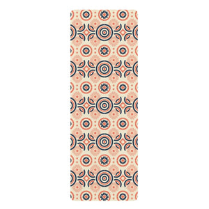 Floral Mandala Yoga Mat – Non-slip Rubber - Dipaliz - & Pilates Mats