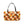 Bags - Retro Geometric Weekender Tote - 70s Orange Brown Travel - Dipaliz 24’’ × 13’’
