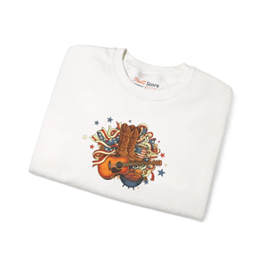 Retro Guitar Americana Sweatshirt - Sweatshirts - m