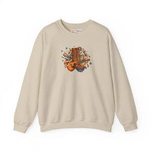 Retro Guitar Americana Sweatshirt - Sweatshirts - m