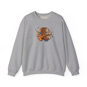 Retro Guitar Americana Sweatshirt - Sweatshirts - m