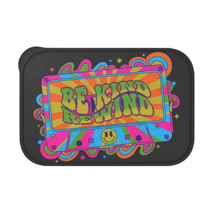 Retro Pla Bento Box - be Kind Rewind Cassette - Dipaliz - Lunch Containers