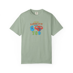 Retro Number Graphic T-shirt, ?789’’ Colorful Cartoon Numbers Tee - T-shirts