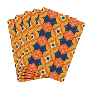 Retro Poker Playing Cards - Blue Pattern - Dipaliz - Card Games