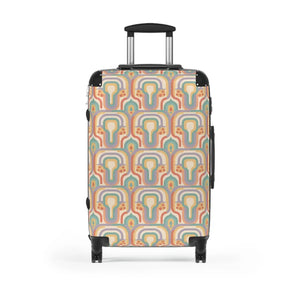 Retro Rainbow Suitcase – Hard Shell Carry on - Dipaliz - Suitcases