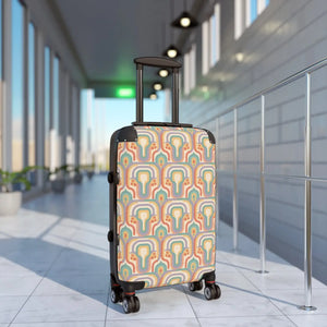 Retro Rainbow Suitcase – Hard Shell Carry on - Dipaliz - Suitcases