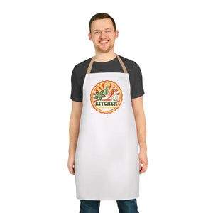 Retro Vegetable Kitchen Apron - Chef Gift Polyester - Dipaliz - Aprons