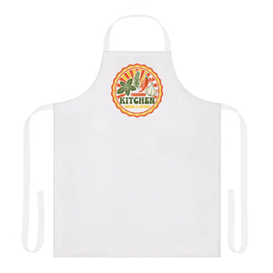Retro Vegetable Kitchen Apron - Chef Gift Polyester - Dipaliz - Aprons