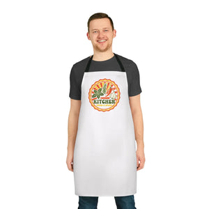 Retro Vegetable Kitchen Apron - Chef Gift Polyester - Dipaliz - Aprons