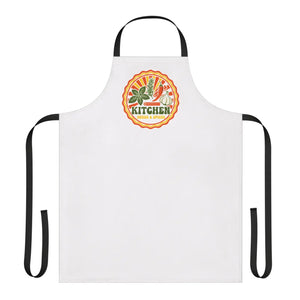 Retro Vegetable Kitchen Apron - Chef Gift Polyester - Dipaliz - Aprons