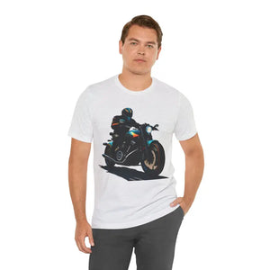 Jersey Short Sleeve Tee - Unisex Motorcycle Style - Dipaliz - Ash / s - T-shirts