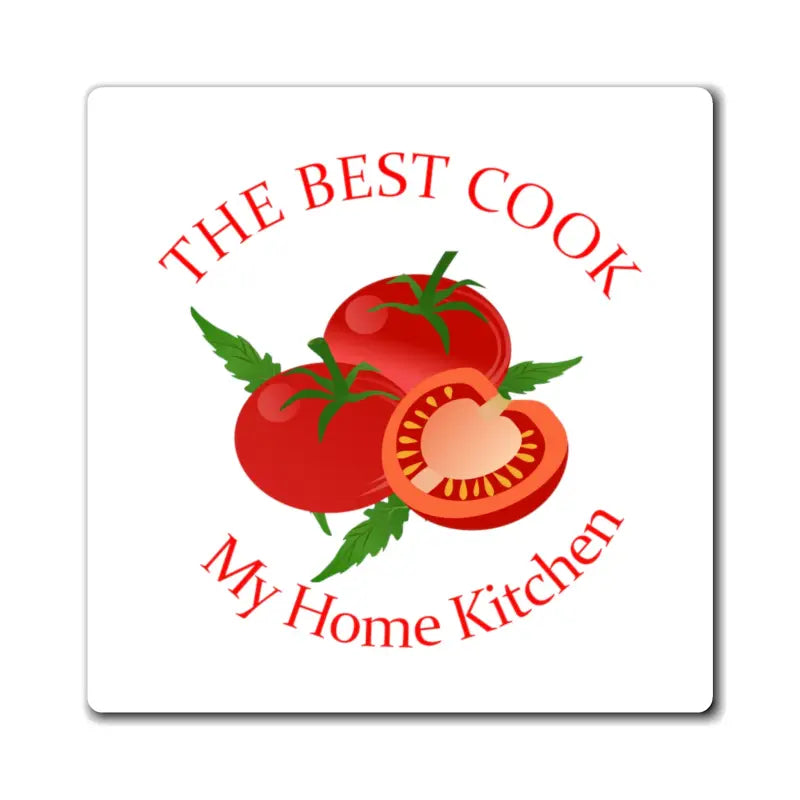 Revamp your Kitchen with Chic Home Cook Magnets by Dipaliz! - 3’’ × Paper Products