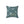 Blooming Beauty Teal Pillow - Floral Spun Polyester - Dipaliz - 14’’ × - Throw Pillows