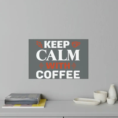 Revamp your Space with Caffeinated Chic Coffee Wall Decals - Decal