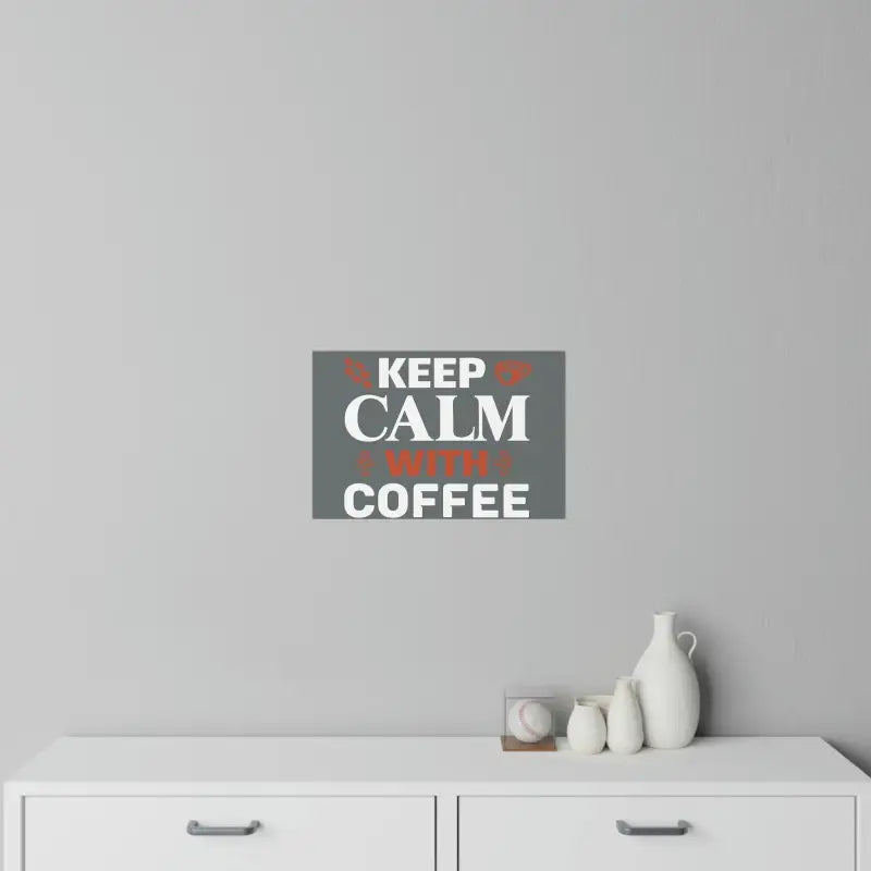 Revamp your Space with Caffeinated Chic Coffee Wall Decals - Decal