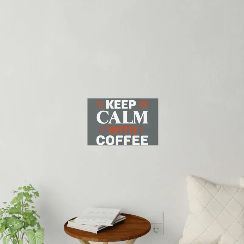 Revamp your Space with Caffeinated Chic Coffee Wall Decals - Decal