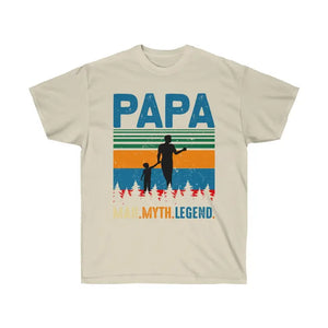 Unisex Ultra Cotton Tee Bold Comfort Style Dipaliz - Sand / s - T-shirts