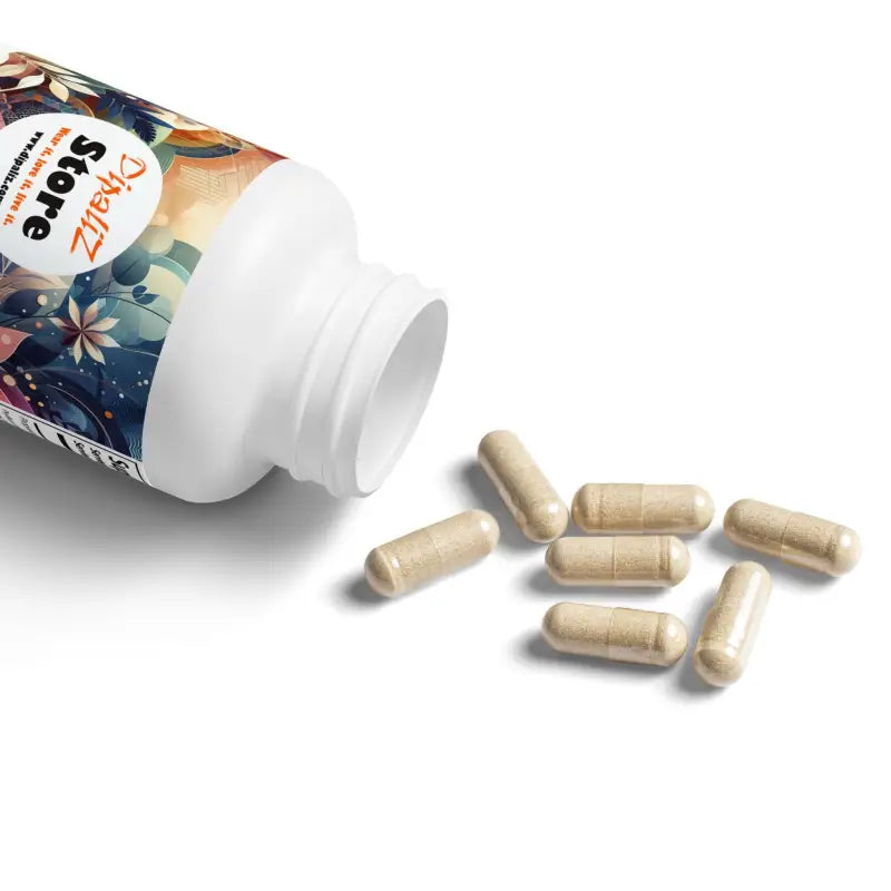 Boost Wellness with Acai Berry Complex for Vibrant Health! - White Bottle + Cap / Unflavored / 60 Vegetable Capsules