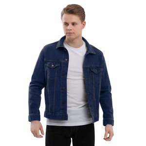 Unisex Denim Jacket Classic Fit Street Style - Dipaliz - Coats & Jackets