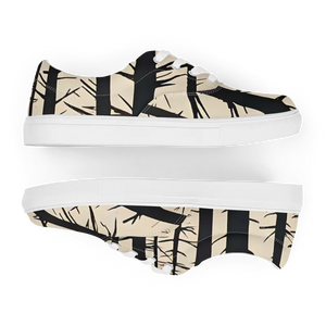 Canvas Shoes Lace-up Tree Silhouette Comfort Style - Dipaliz - Sneakers