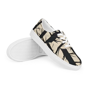 Canvas Shoes Lace-up Tree Silhouette Comfort Style - Dipaliz - Sneakers