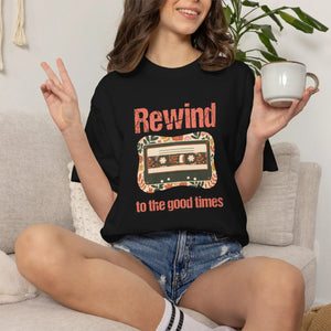 Vintage Good Times Cassette T-shirt - Soft Cotton - Dipaliz - T-shirts